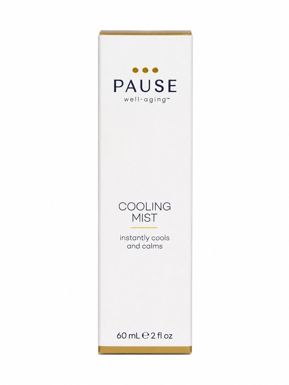 PAUSE Well-Aging Cooling Mist 2 fl oz 60mL Instant Cooling & Calming Spray NIB